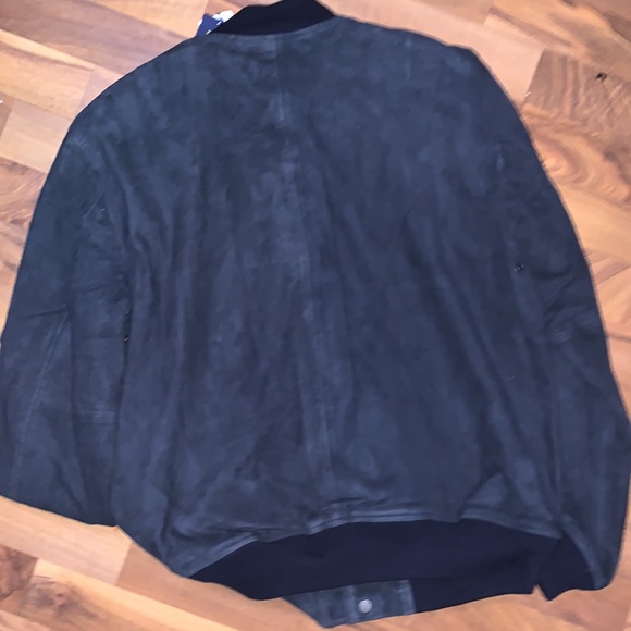 New Polo Ralph Lauren Goat Suede Aviator Bomber Jacket - Picture 7 of 7